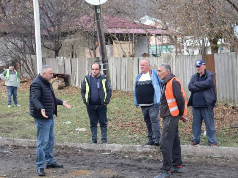 ცაგერის მერის მოვალეობის შემსრულებელმა ალუდა თუთისანმა სოფელ ორბელში ინფრასტრუქტურული...
